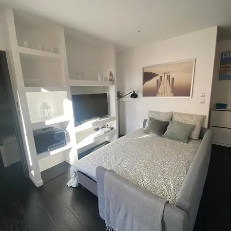 Agreable T2 Renove, Centre, Suquet, Plages דירה *